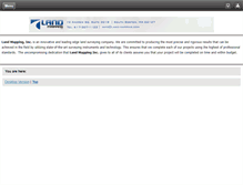 Tablet Screenshot of land-mapping.com